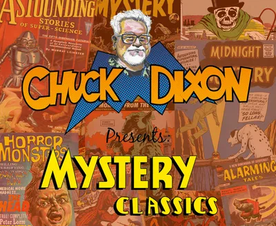 A tiny thumbnail of the cover art for the comics series Chuck Dixon Presents: Mystery 