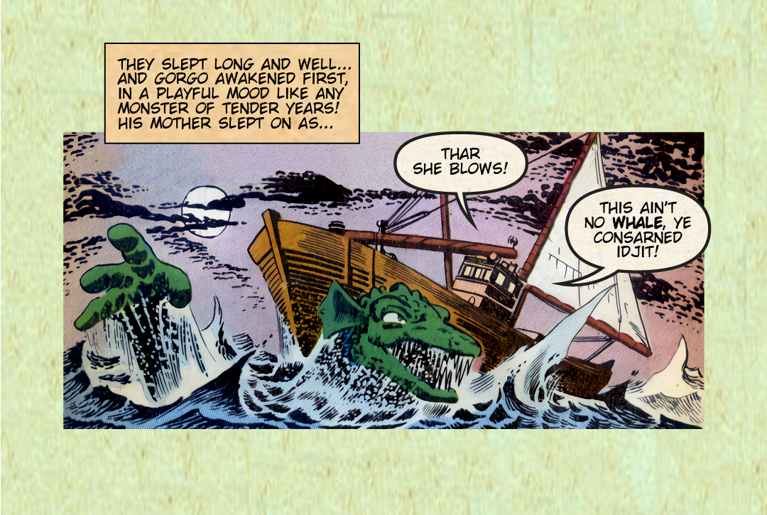 This Ain't No Whale panel 1