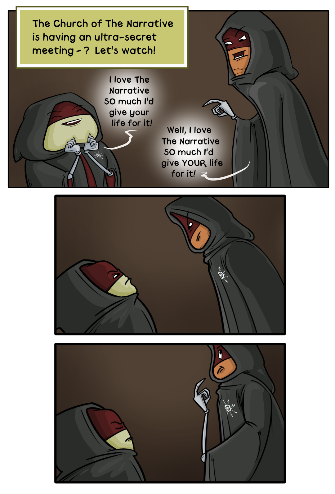 Love for The Narrative panel 1