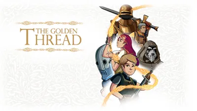 A tiny thumbnail of the cover art for the comics series The Golden Thread