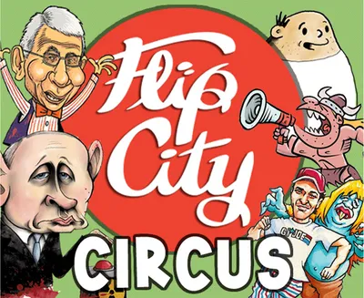 A tiny thumbnail of the cover art for the comics series Flip City